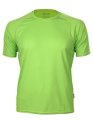 Heren Sportshirt CONA SPORTS Rainbow Tech Tee Appel Groen